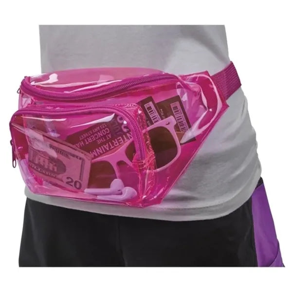 PVC transparent waist pack