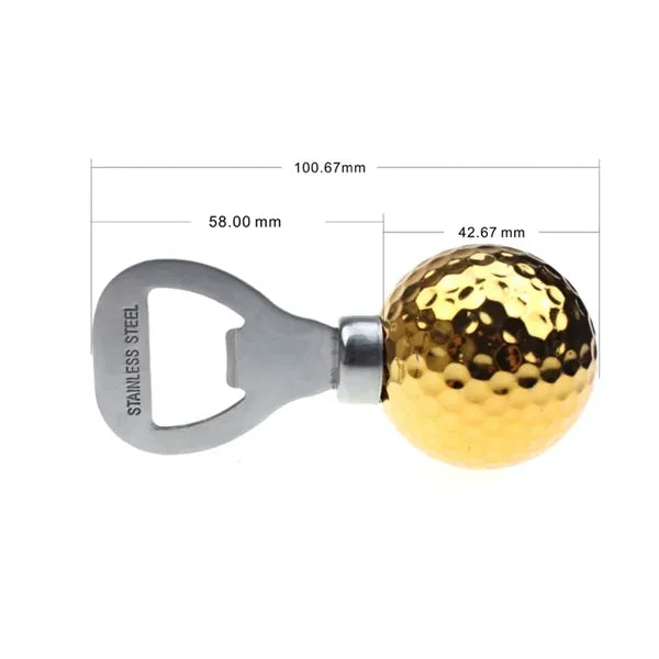 Golf Ball Shaped Bottle Openers