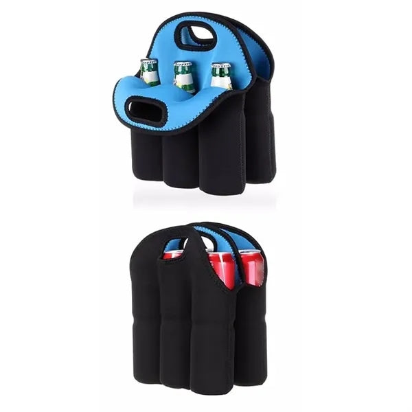 Six Pack Bottle Can Tote Bag Cooler
