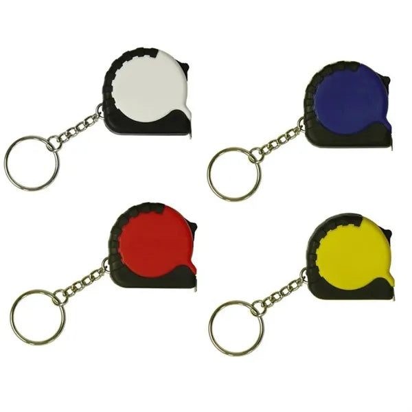3Ft Mini Tape Measure W/Keychain