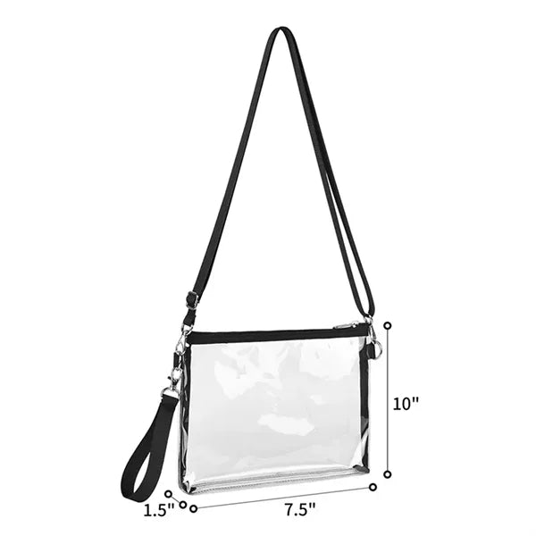 Stadium Approved Clear Crossbody Bag