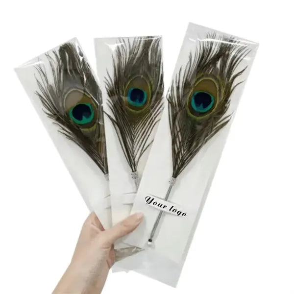 Peacock Feather Ballpoint Gift Pen
