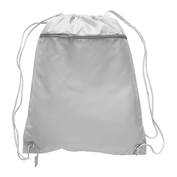 Polyester Drawstring Backpack 15" x 18-3/4"