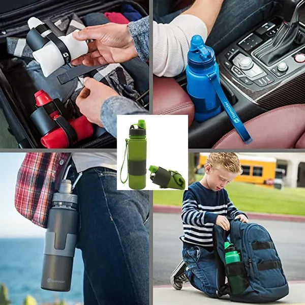 Outdoor Silicone Foldable Water Cup