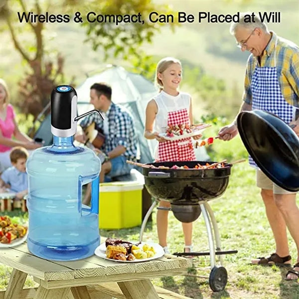 USB Charging Water Bottle Pump