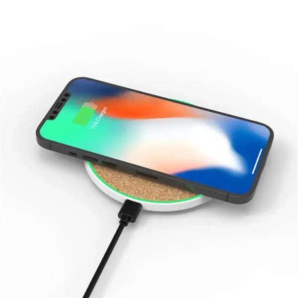 Natural Cork Wireless Charging Pad