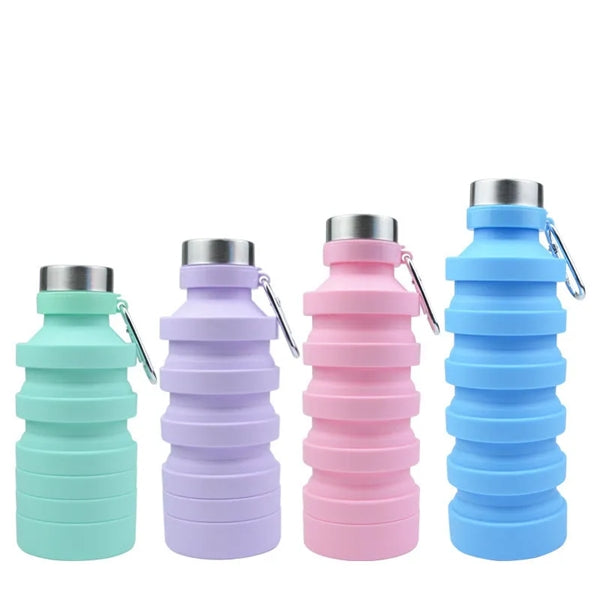 Foldable Hiking Cool Water Bottle