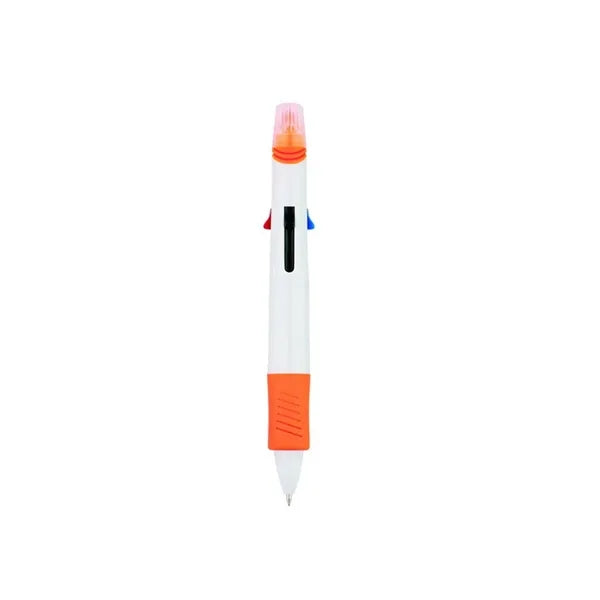 Ballpoint Colorful Pen With Highlighter