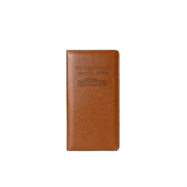 Pu Leather Car Insurance Holder Wallet