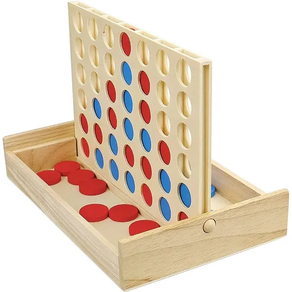 Custm Giant Classic Connect 4 Wooden Board Game
