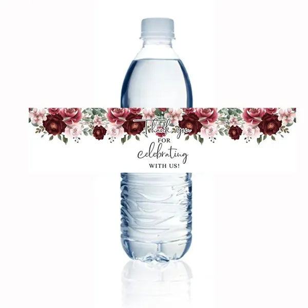Water Bottle Label (For 16.9 Oz. Bottle)