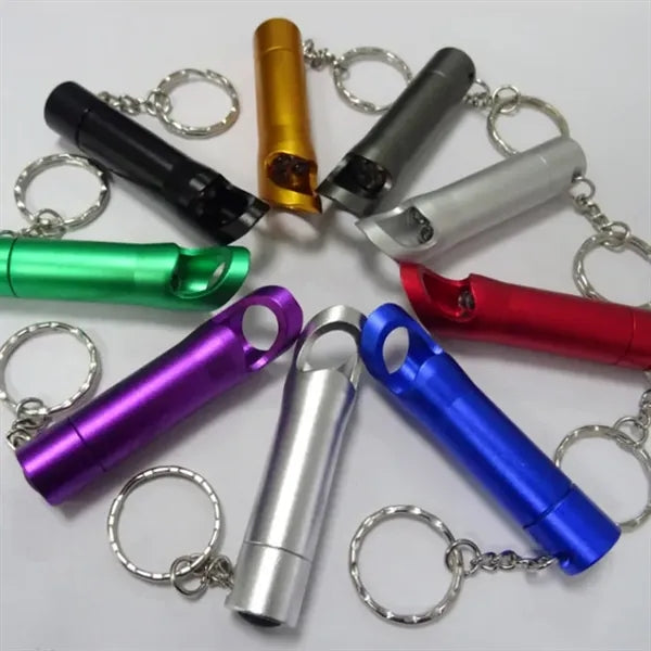 Beer Bottle Opener With Led Flashing Light with Key Ring