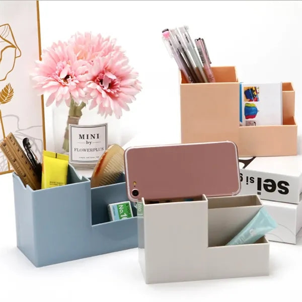 Plastic Pen Holder W/ Phone
