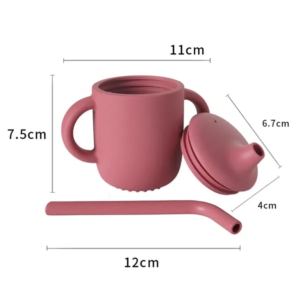 6oz Sippy Kid Silicone Toddler Cup