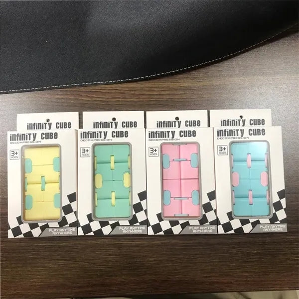 Infinity Cube Fidget Toy Stress Relieving Fidgeting Game