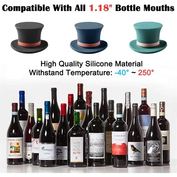Bottle Stoppers Silicone Top Cover