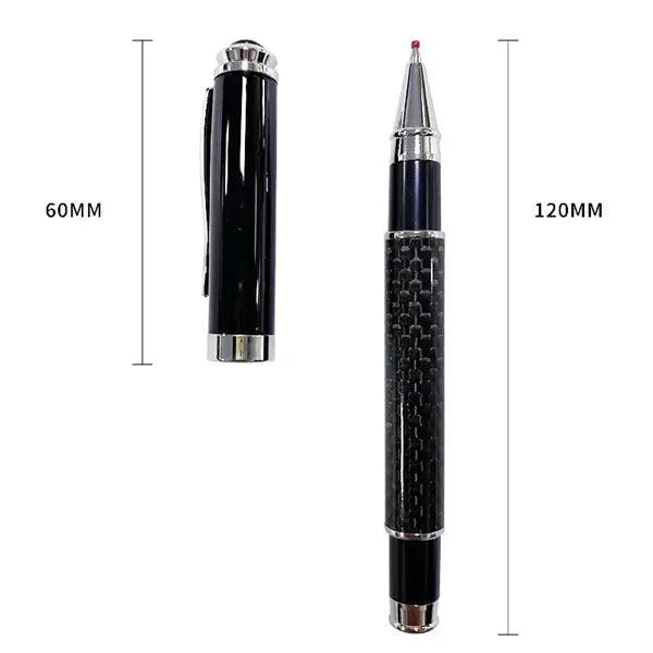 Executive High Carbon Fiber Brass Stylus Sign Pen