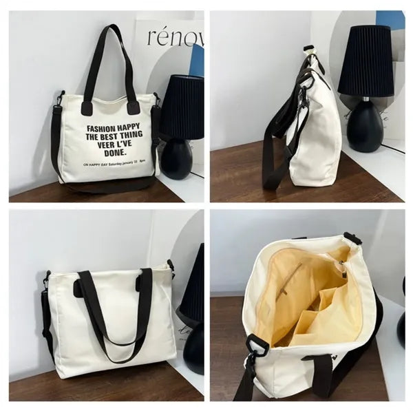 Canvas Tote Handbags student Casual Shoulder Crossbody Bag