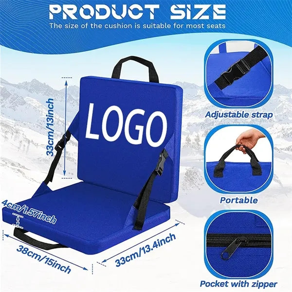 Outdoor Portable Foldable Stadium Bleacher Cushion Seats