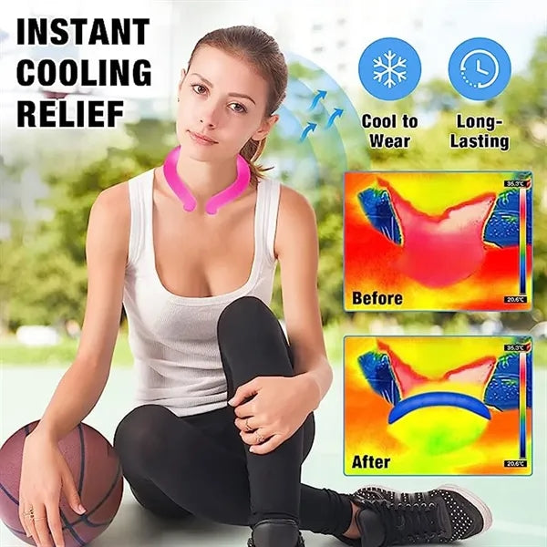Wearable Cooling Neck Wraps for Summer Heat