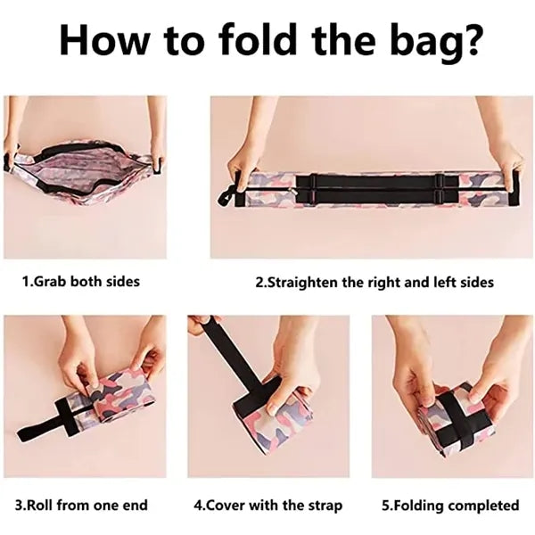 Foldable Bags for Groceries and Shopping
