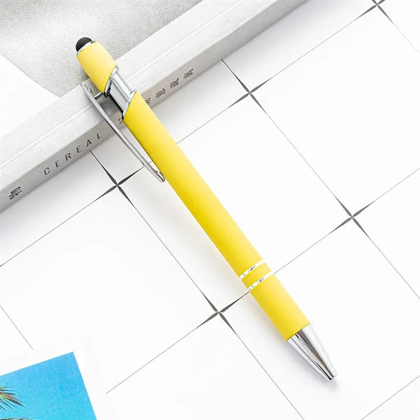 Universal 2 in 1 Ballpoint Pen w/Stylus Tip