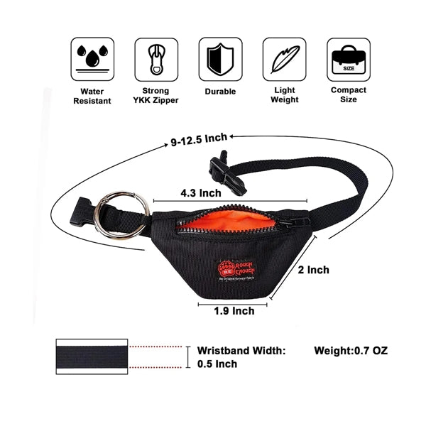 Mini Wrist Keychain Coin Pouch
