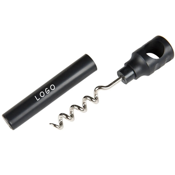 Versatile And Portable Simple Pocket Size Plastic Corkscrew