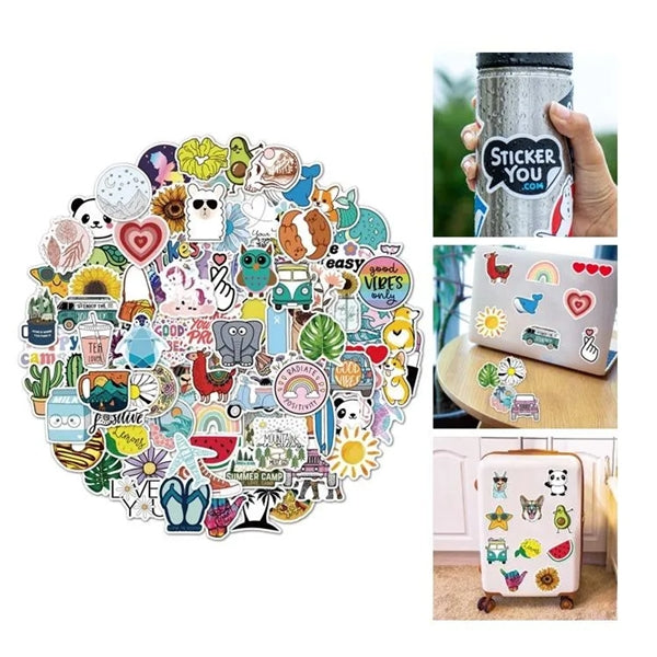 Die Cut Waterproof PVC Sticker