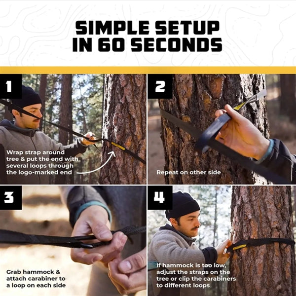 Hammock Camping Accessories Single or Double for Outdoor