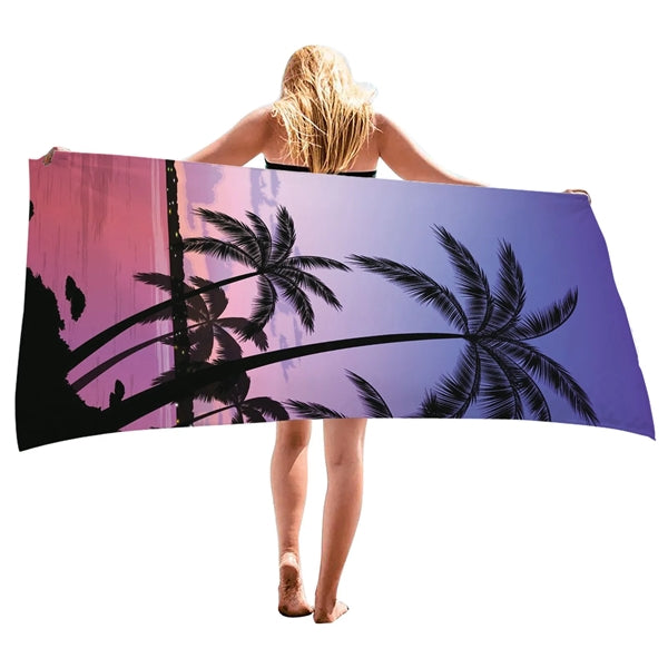 Microfiber Quick dry Sublimation Beach Towel