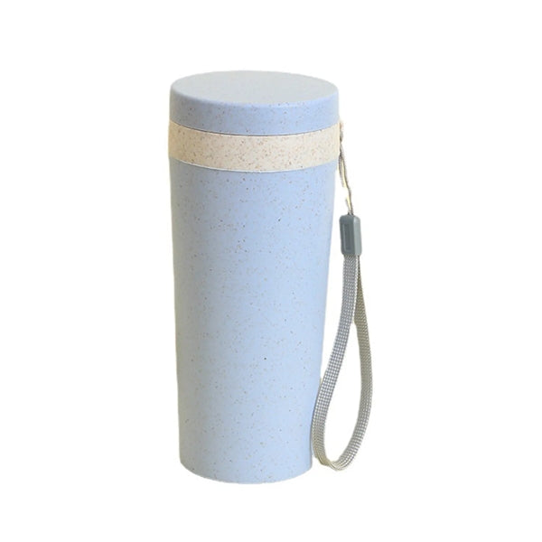 12Oz Double-Wall Wheat Straw Cup