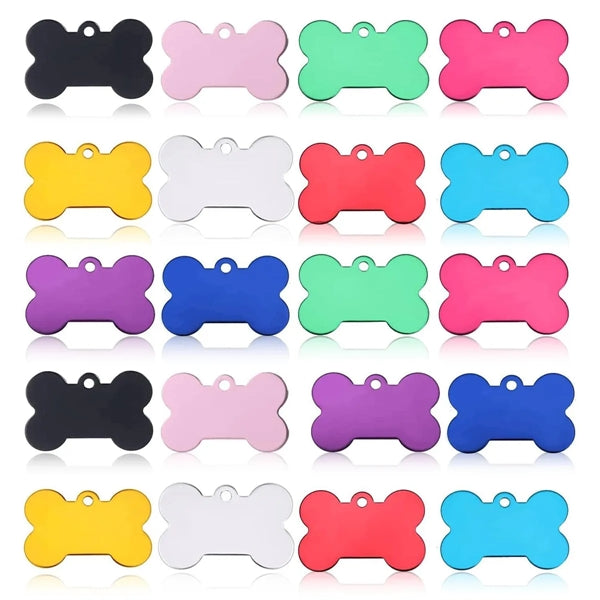 Bone Shape Pet Id