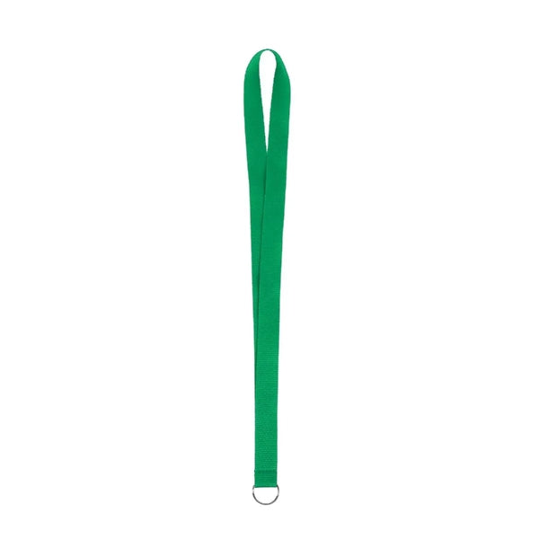 3/4" Screen Printed Polyester Lanyard with Key Ring