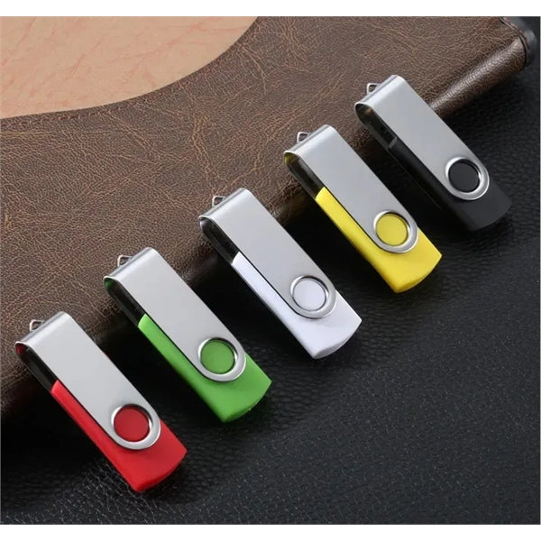 Metal Swivel Style USB Flash Drive