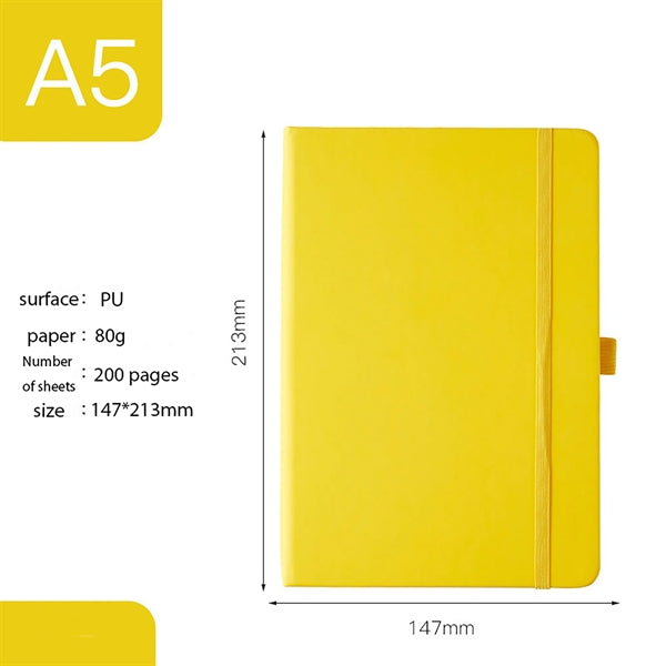A5 Strap Notebook