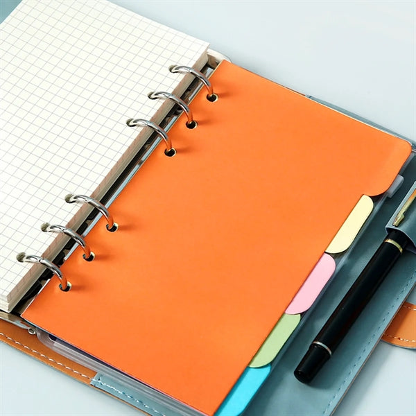 A6 Pu Leather Binder Notebook
