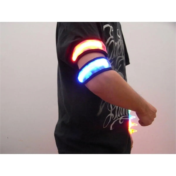 LED High Visibility Flashing Safety Armband