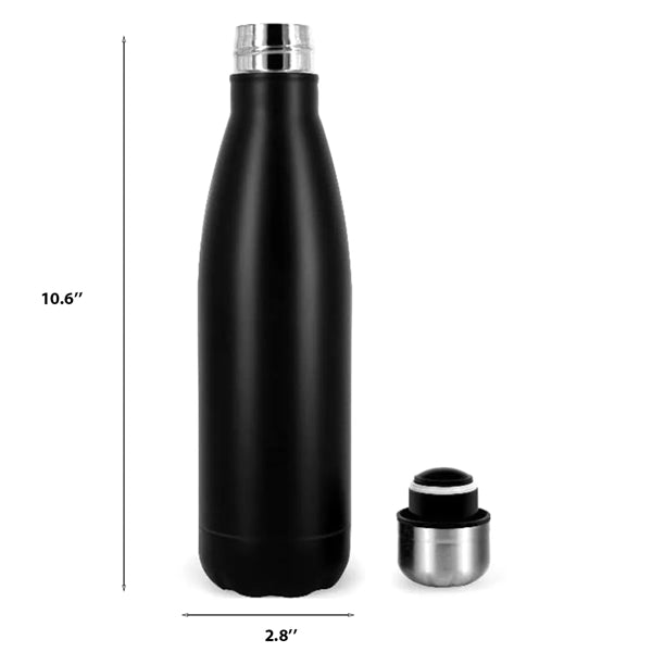 17 oz Double Wall Insulated Cola Bottle w/ Custom Imprint