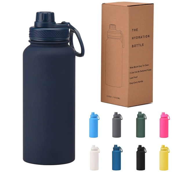 32oz/1L Double-Walled Stainless Steel Insulated Tumbler