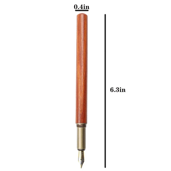 Vintage Brass Fountain Pen