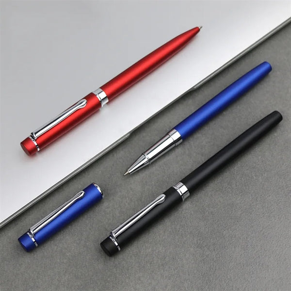 Colorful Retractable Ballpoint Pen Metal Twist Ballpen