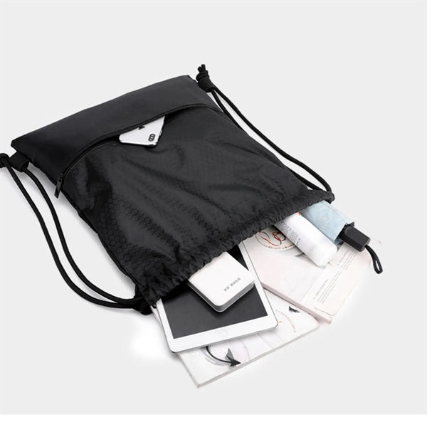 Drawstring Backpack Sports Gym Bag