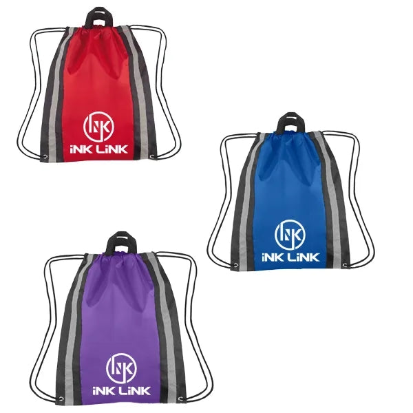 Spliced Drawstring Backpack