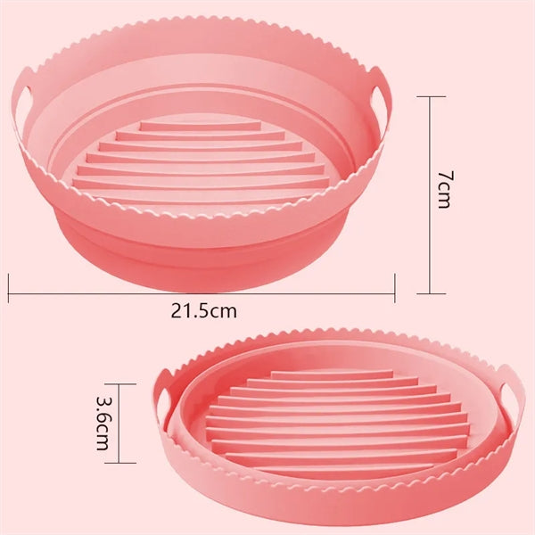 Collapsible Silicone Round Cookie Sheet
