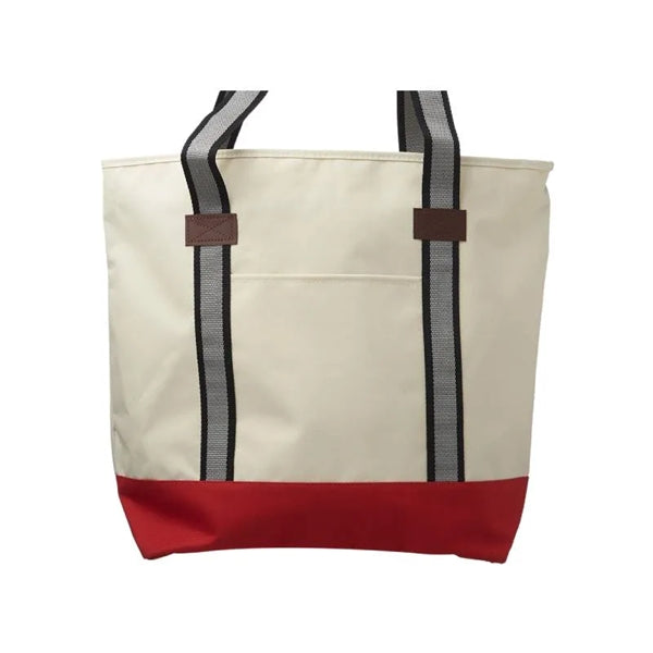 Large Sea Coast Polyester Tote Bag