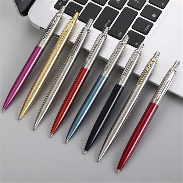 Metal Retractable Ballpoint Click Rollerball Pens