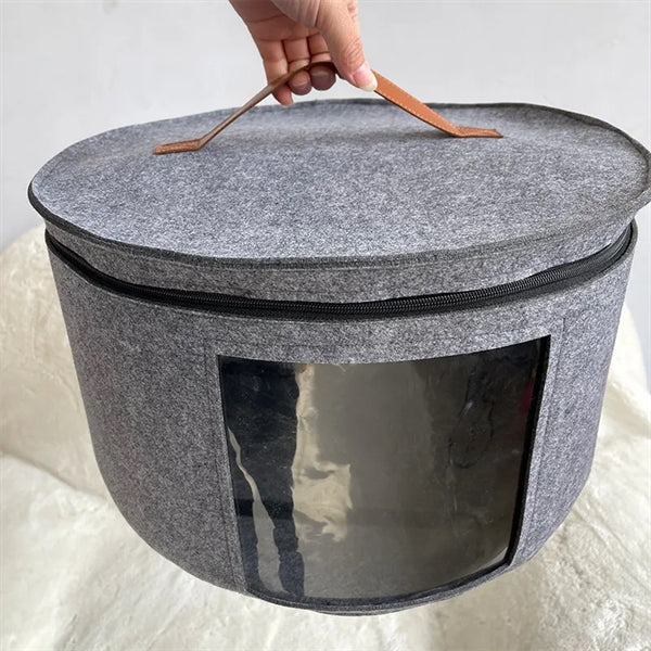 Portable Felt Organizer Bucket