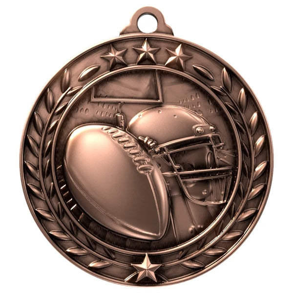 Wreath Award Medal - Football