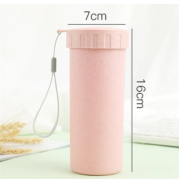 13 oz Wheat Straw Water Bottle